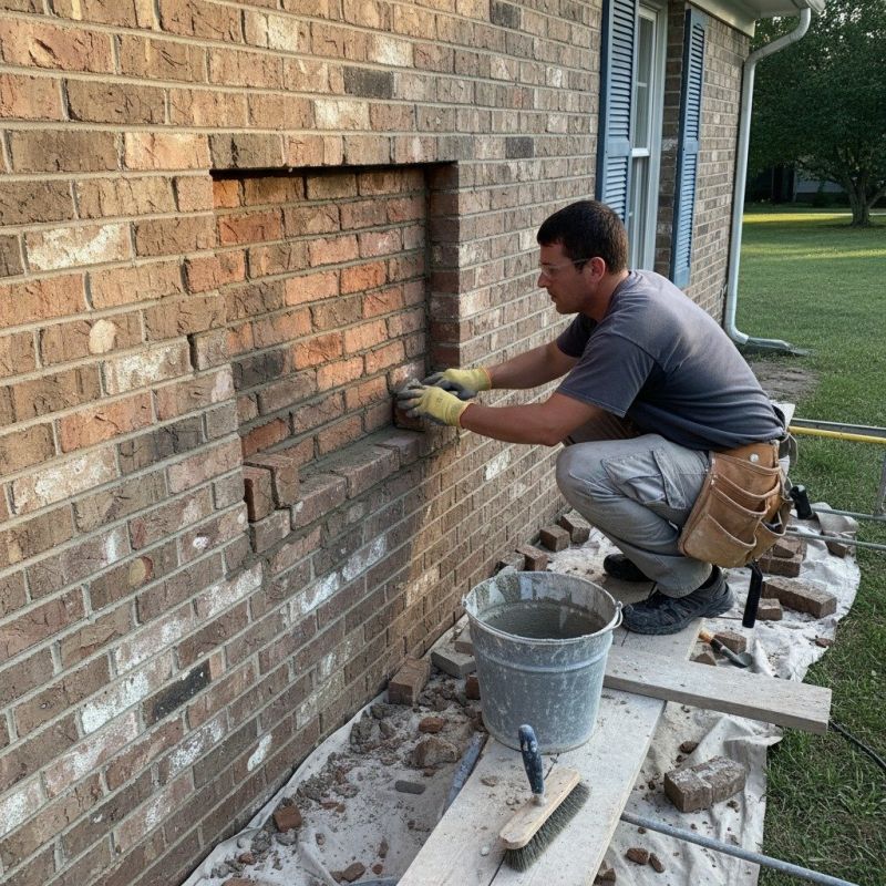 Brick Skirting Repair