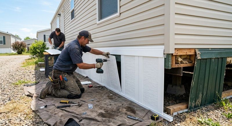 Brick Skirting Repair
